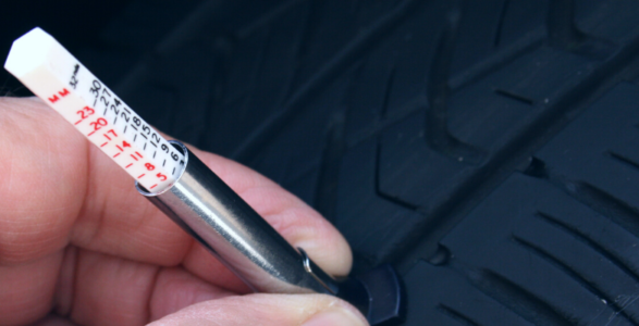 How to check your tyre tread depth