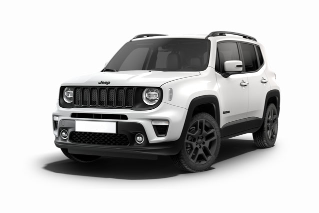 Front view of Jeep Renegade available for bad credit car leasing