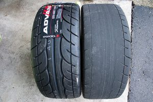 bald tyres