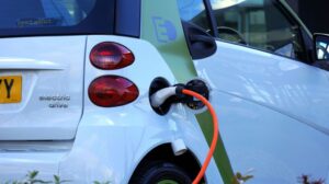 charging an electric car