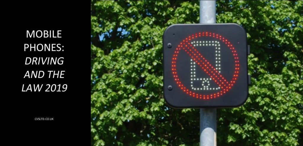 mobile phones driving and the law 2019