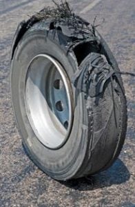 Tyre-blowout- Tyre blowout