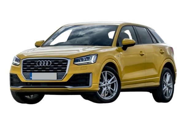 Front View Audi Q2 - bad credit car lease deal by CVS Ltd
