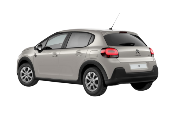 Citroen C3 rear and side view