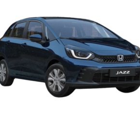 Honda Jazz front and side view