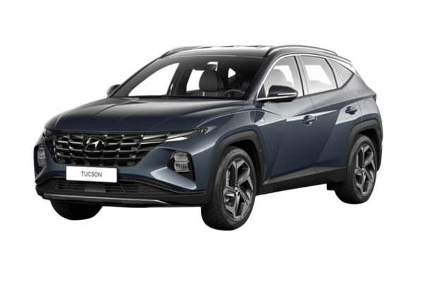 Hyundai Tucson front and side view
