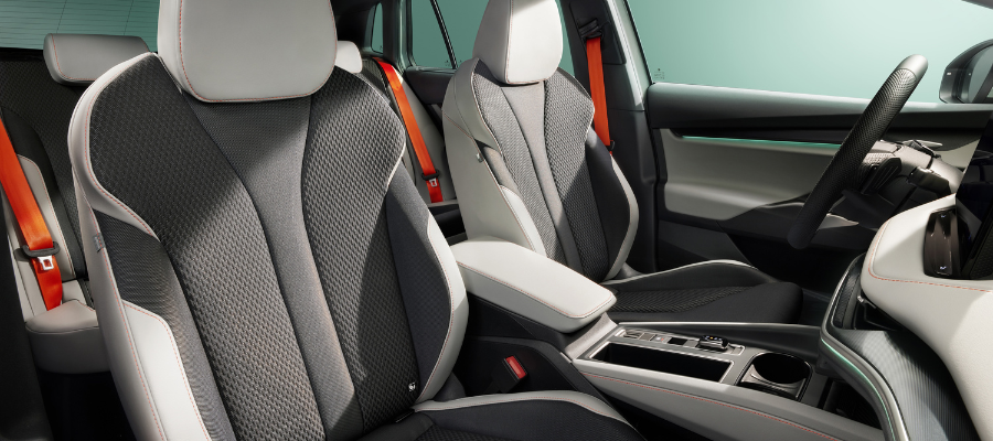 Skoda Elroq front seats