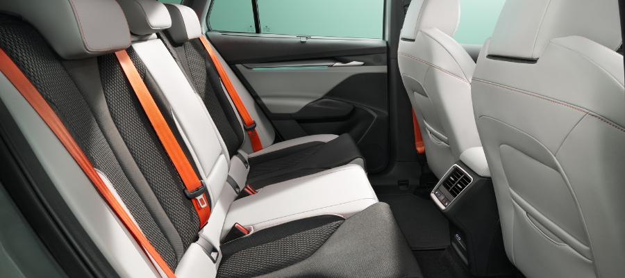 Skoda Elroq rear seats